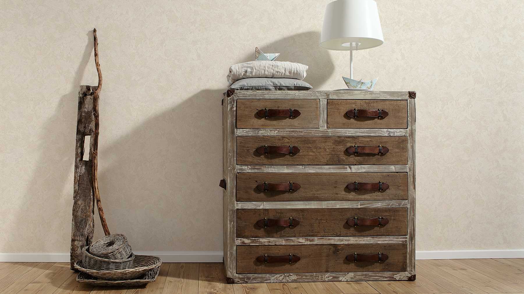 Carta Da Parati JETTE Livingwalls Joop - Motivo Barocco Beige/Marrone - Foto 8