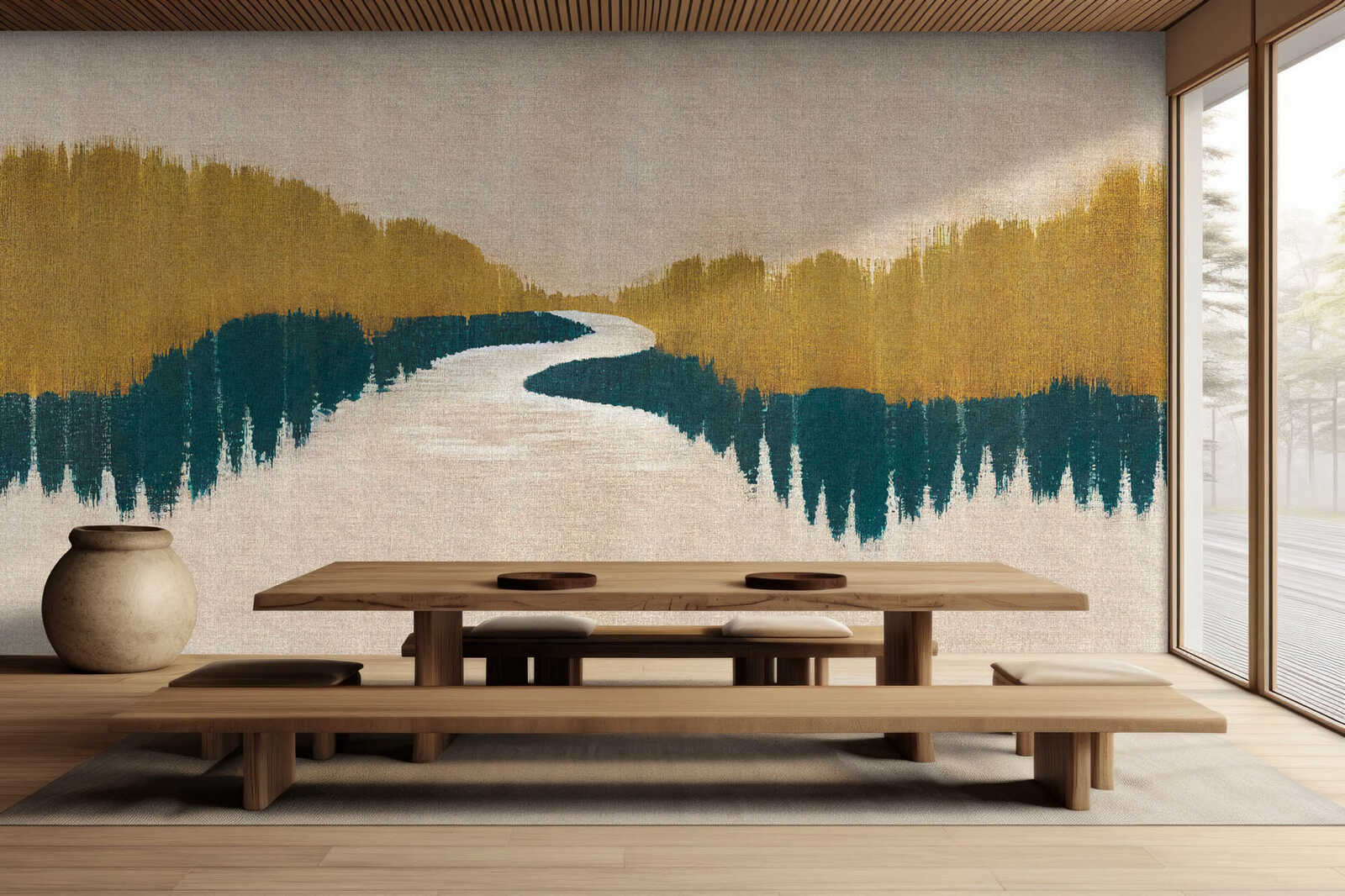 Kunst, Malerei, Kaffeetisch, Tabelle, Innenarchitektur