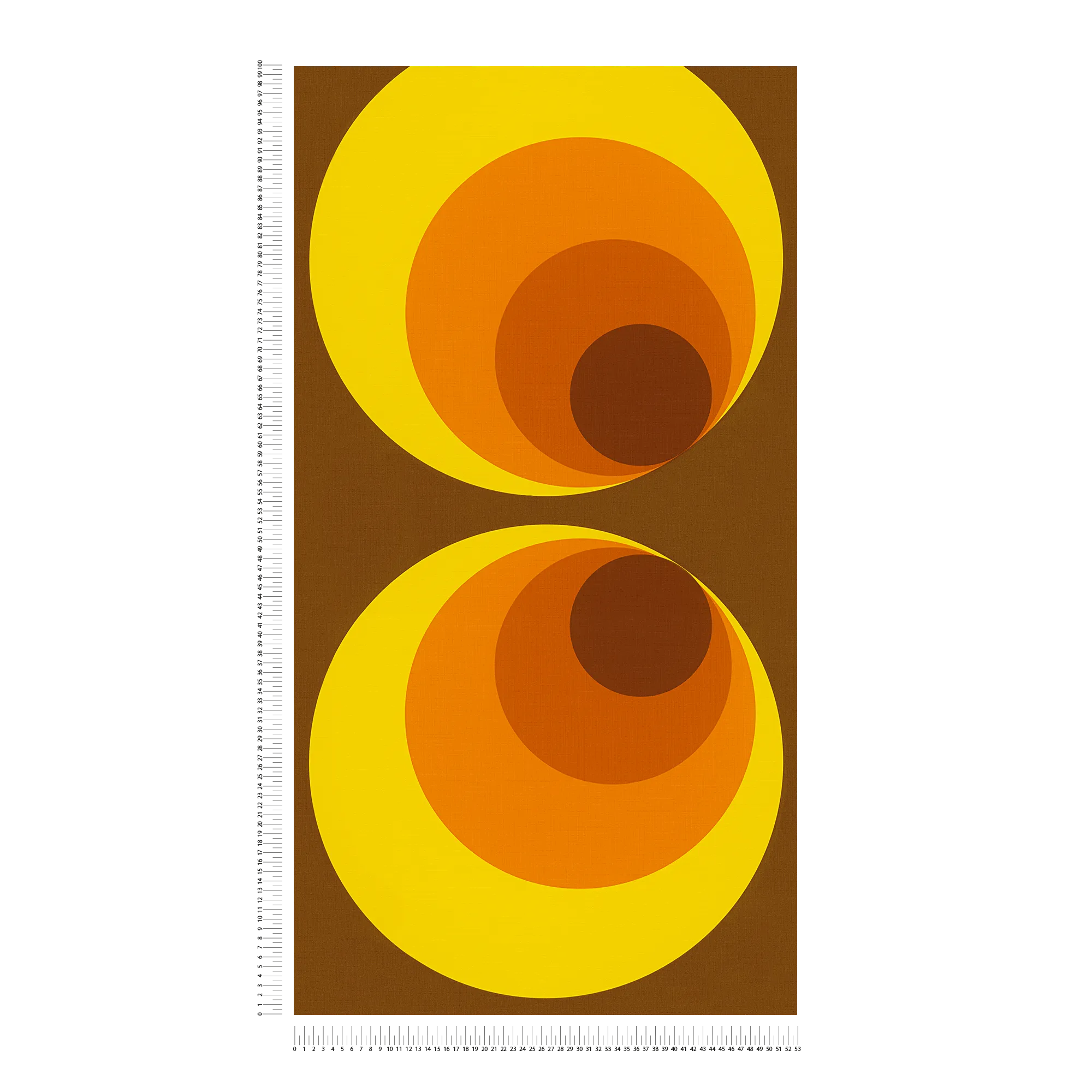 AS Creation Retro Geometric Wallpaper Vintage Feature Wall Yellow/Brown 701312 | UK