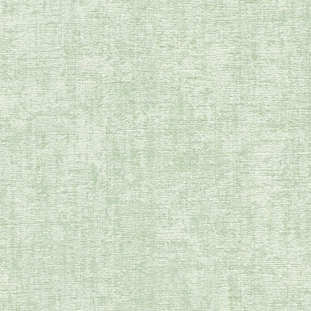             Mintgrüne Tapete einfarbig mit Strukturdetails – Grün
        