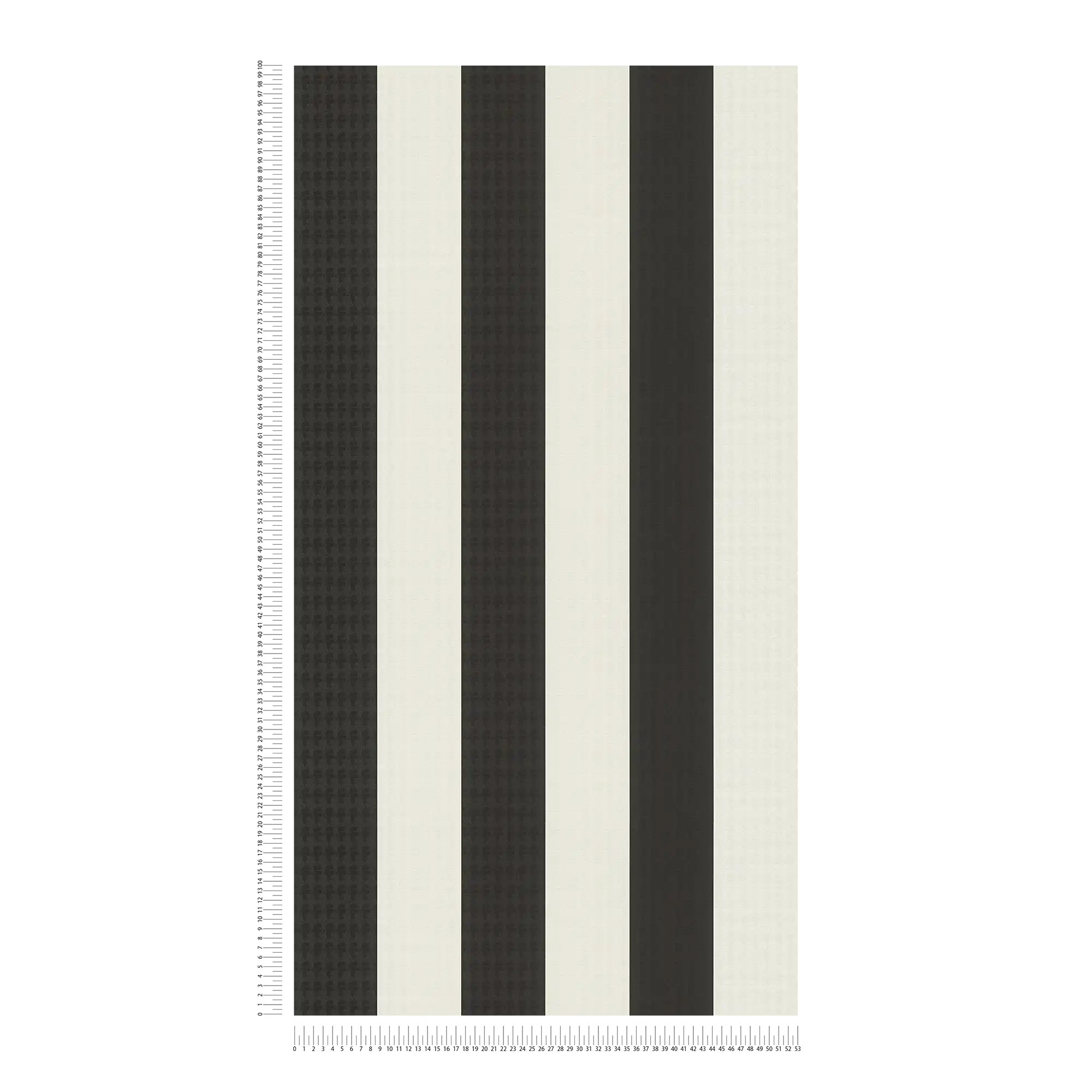             Wallpaper Karl LAGERFELD stripes & texture pattern - black, white
        