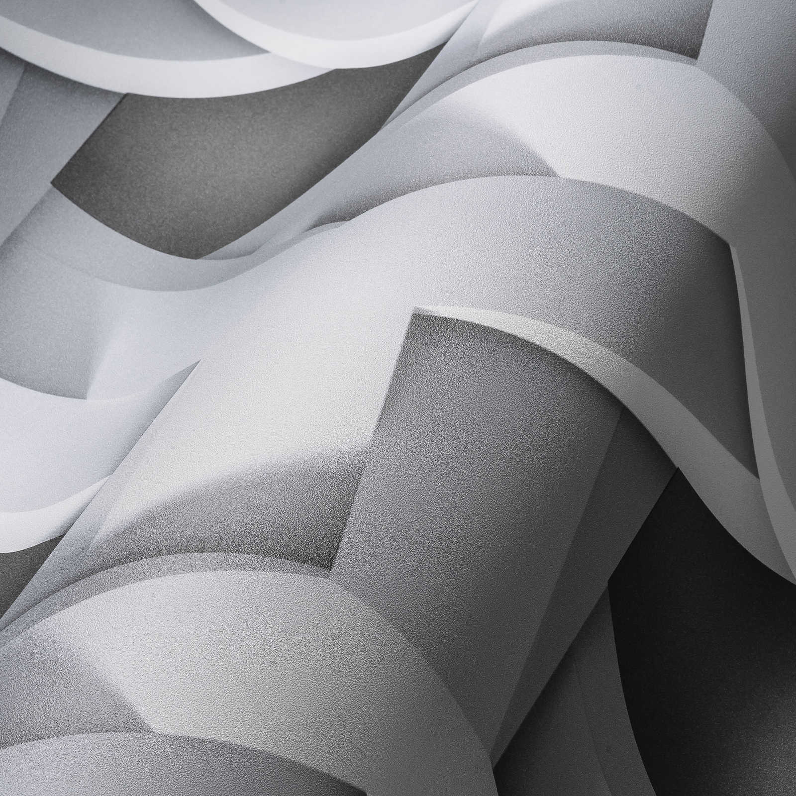 3D wallpaper grey graphic pattern with concrete look