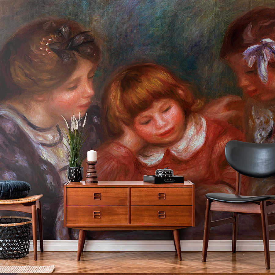         The Lesson" mural by Pierre Auguste Renoir
    