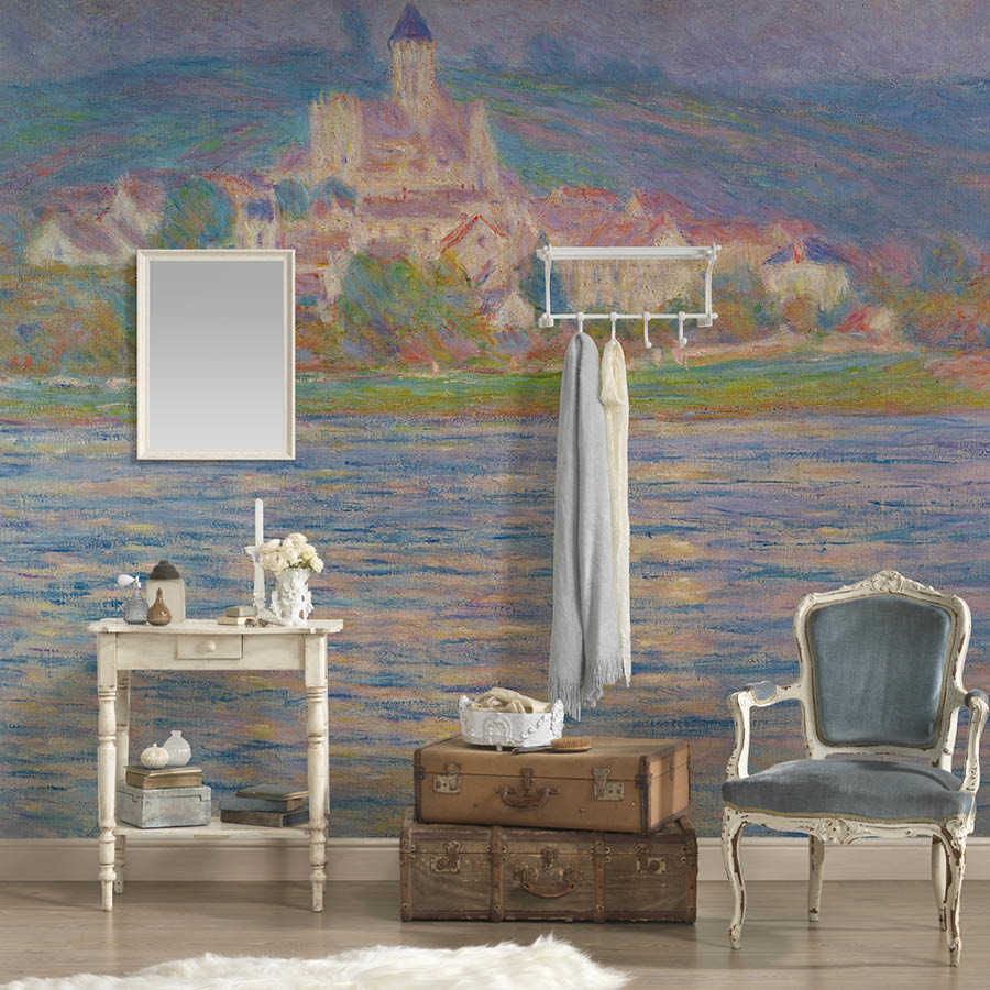         Fototapete "Ansicht Vétheuil" von Claude Monet
    