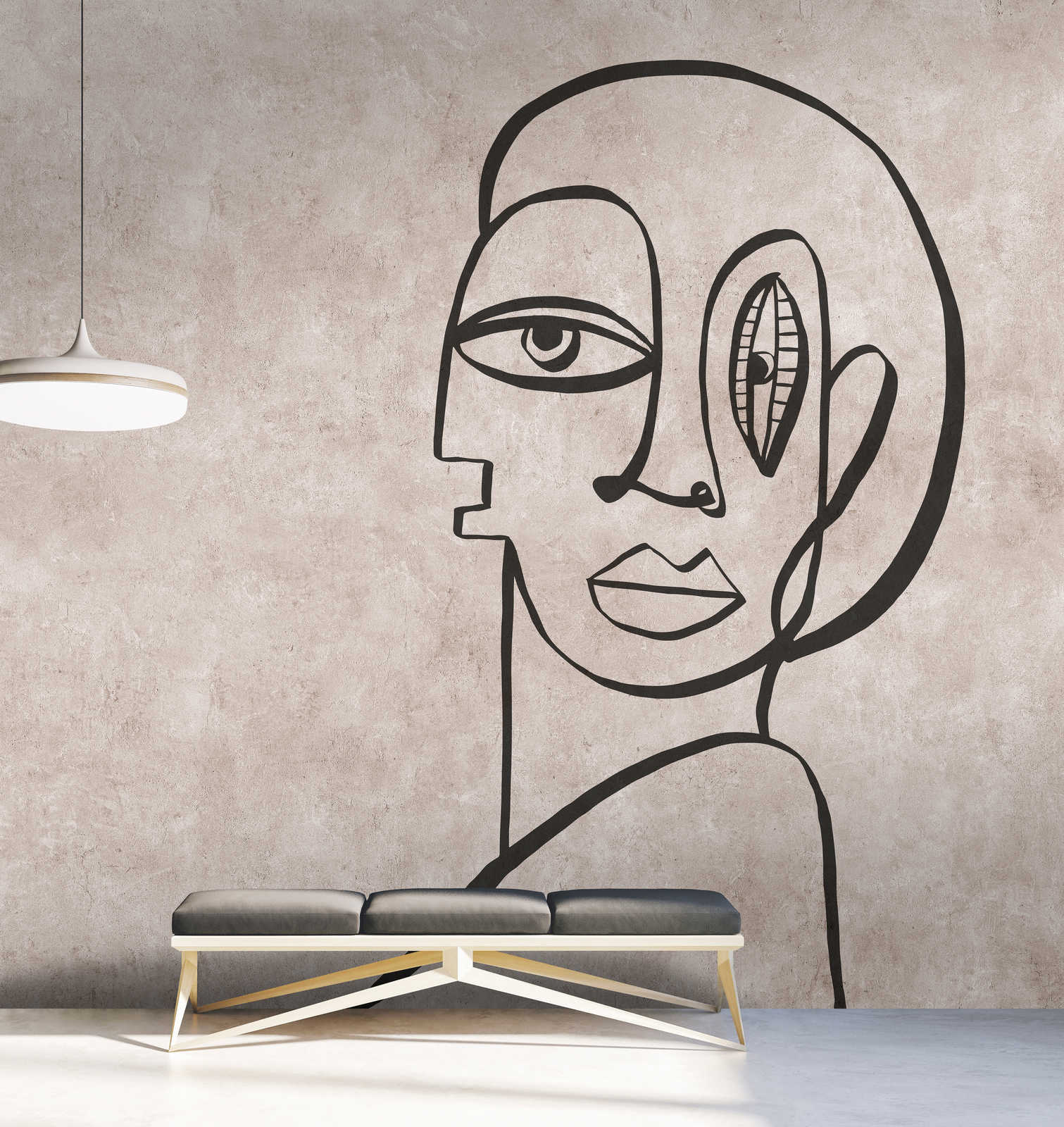 Kunst, Moderne Kunst, Malerei, Zeichnen, Gesicht