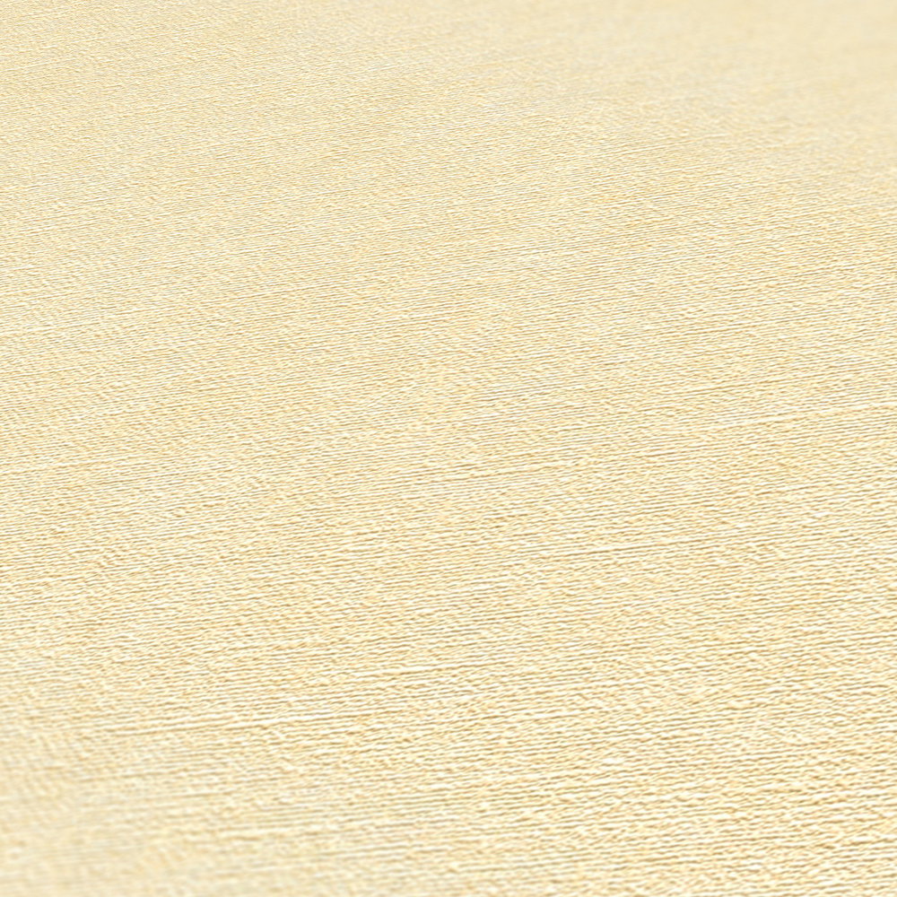 Vliestapete einfarbig in Textiloptik – Beige