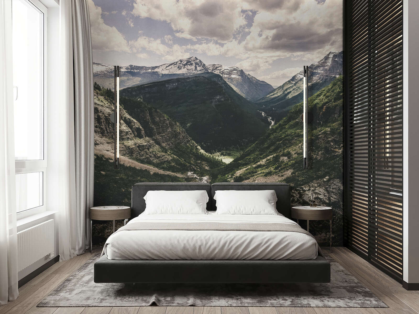 Innenarchitektur, Inneneinrichtung, Bett, Mobiliar, Schlafzimmer