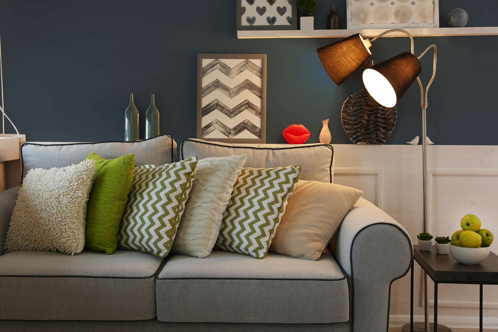             Premium Wall Paint Serene Denim Blue »Balanced Blue« NW313 – 1 litre
        