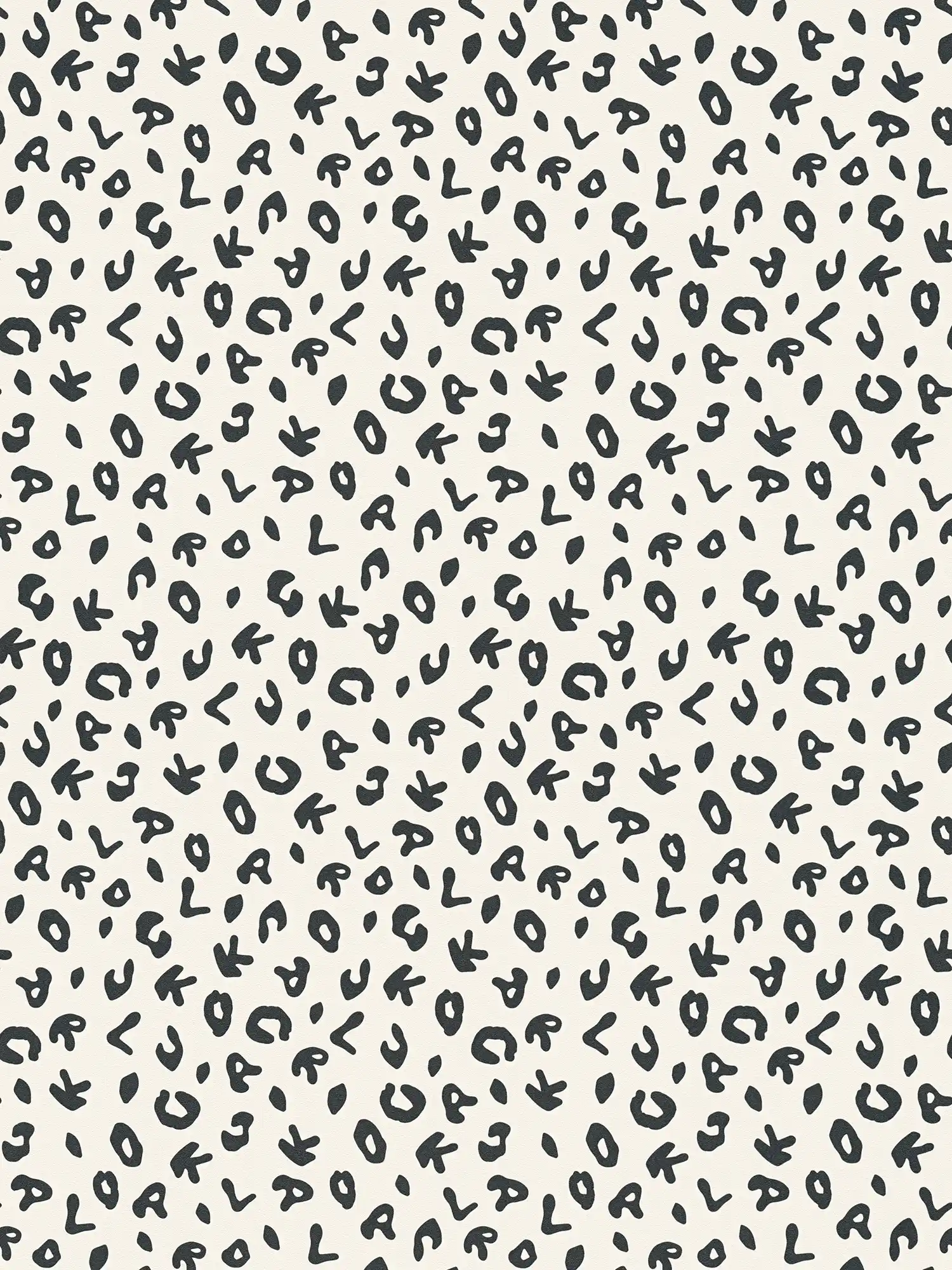        Karl LAGERFELD leopard print style wallpaper - Black, White
    