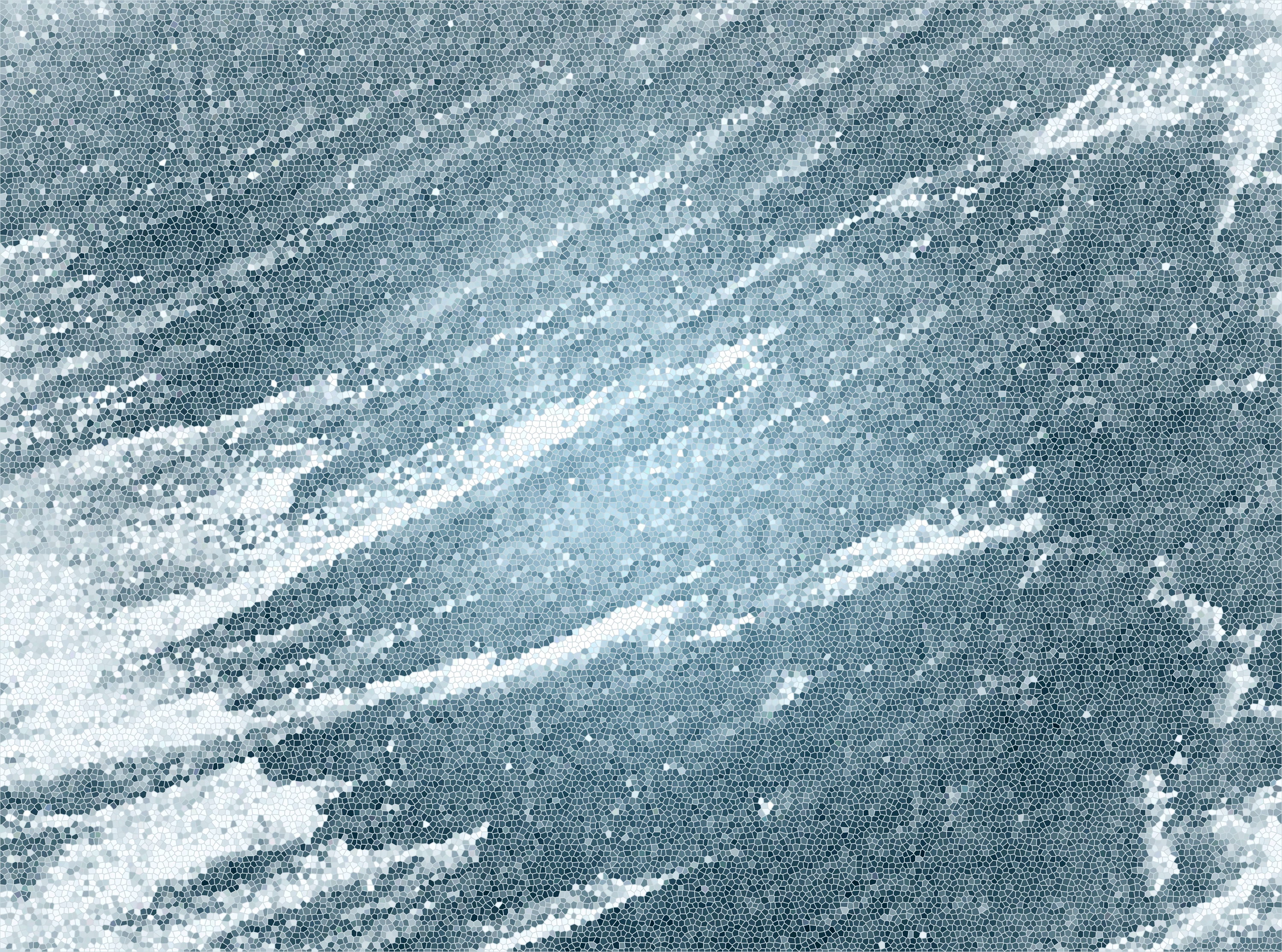             Smooth photo wallpaper 'Washed out blue tones' - Artistic texture for modern rooms - Blue, Grey
        