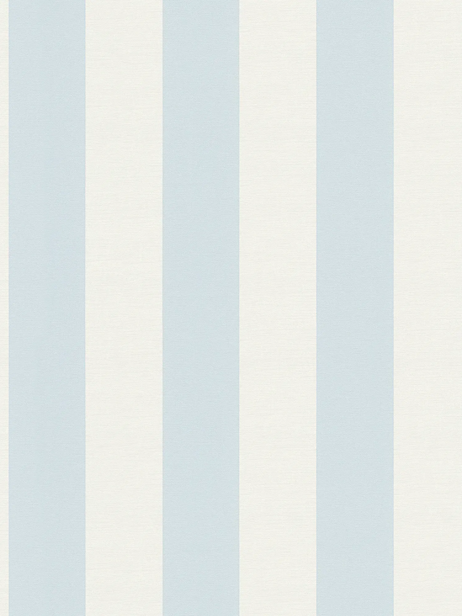         Blokstreepbehang met textiellook voor jong design - blauw, wit
    