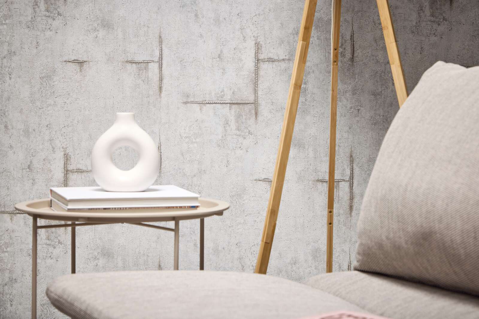 Lampe, Kissen, Dekoration für Zuhause, Stehlampe