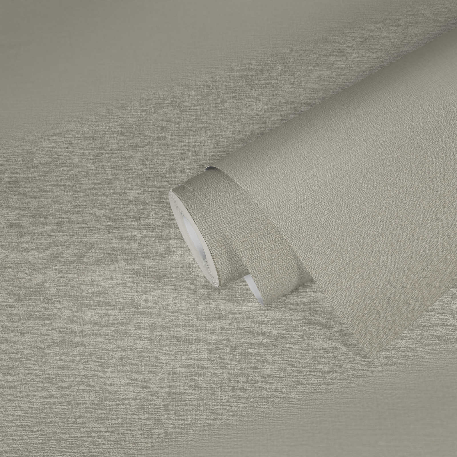             Tapete Beige Grau mit Textilstruktur im Vintage Look
        