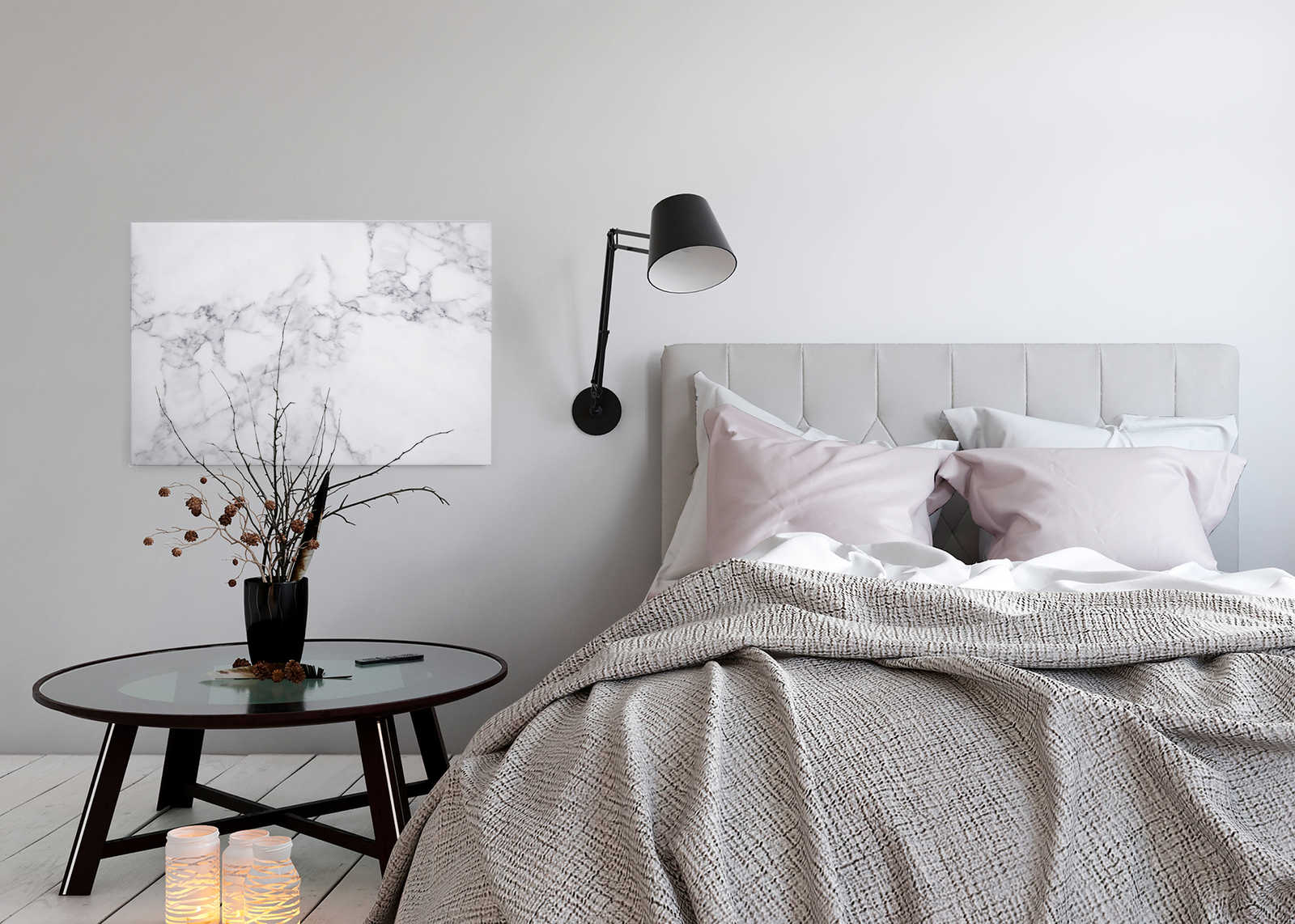             Leinwand mit Marmor-Optik – 0,90 m x 0,60 m
        