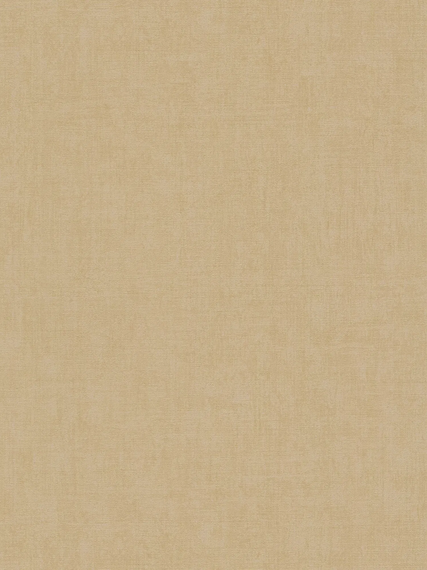         Plain non-woven wallpaper with a subtle linen texture and natural colouring - Beige
    