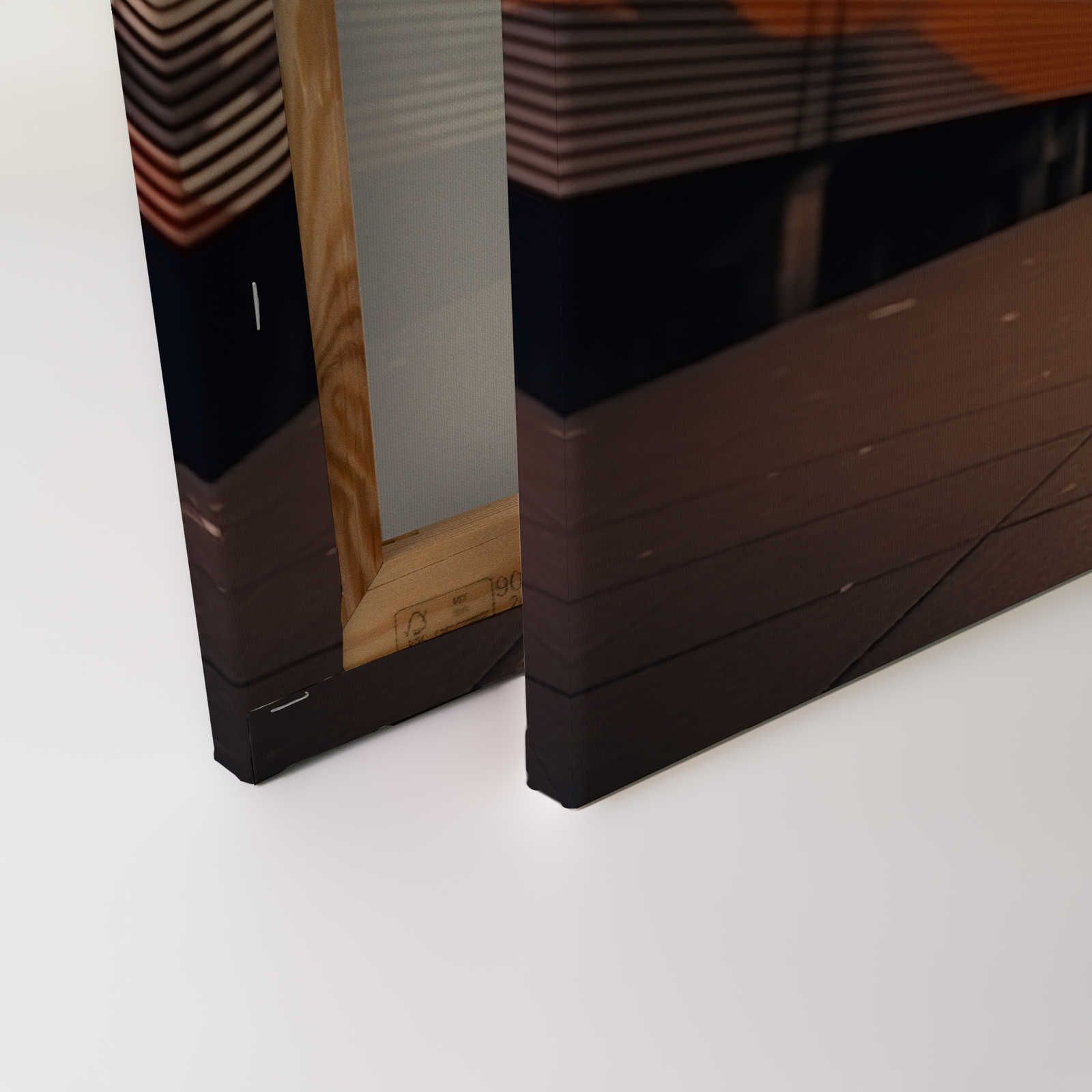             KI Canvas schilderij »donkere duif« - 90 cm x 60 cm
        