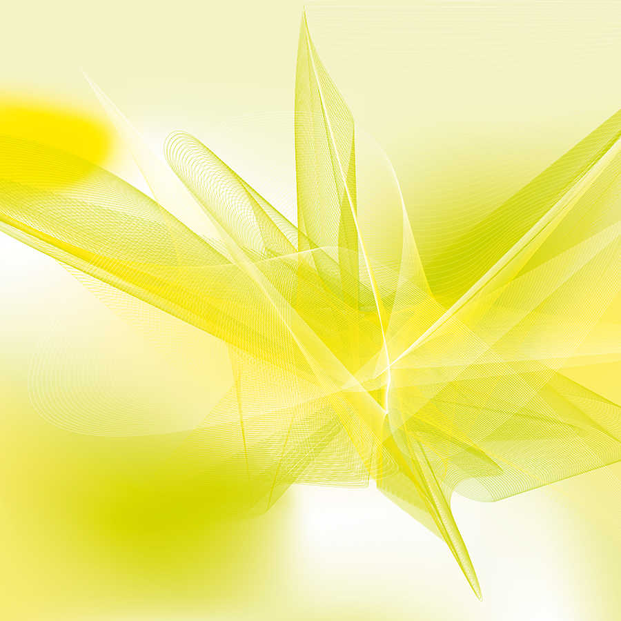         Fototapete mit grafischem Design in Gelb – Premium Glattvlies
    