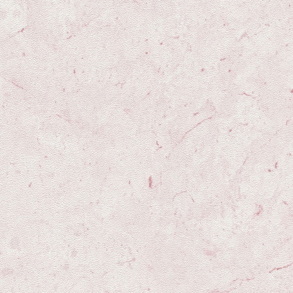             Strukturmuster Tapete unifarben, mit Betonoptik – Rosa
        