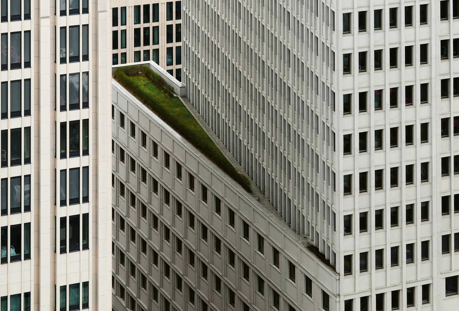         Photo wallpaper architecture buildings - grey, white, black
    