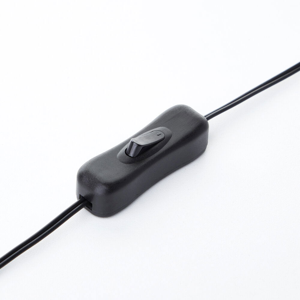             Moderne LED-Tischleuchte mit geschwungenem Design - Stilvolle Akzente für Wohnräume 12cm Durchm. x 40cm Höhe – Schwarz
        