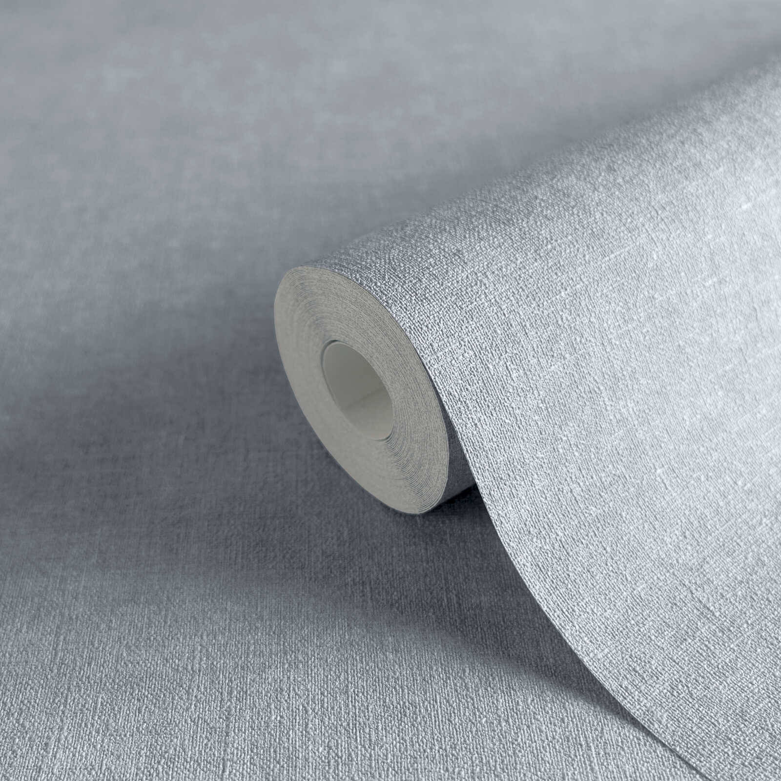 Elegante Vliestapete mit hochwertiger Reliefstruktur - Grau, Blau