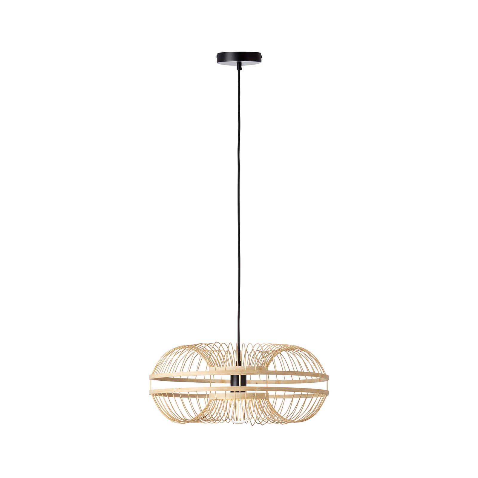         Bamboo pendant light - Dana - Brown
    