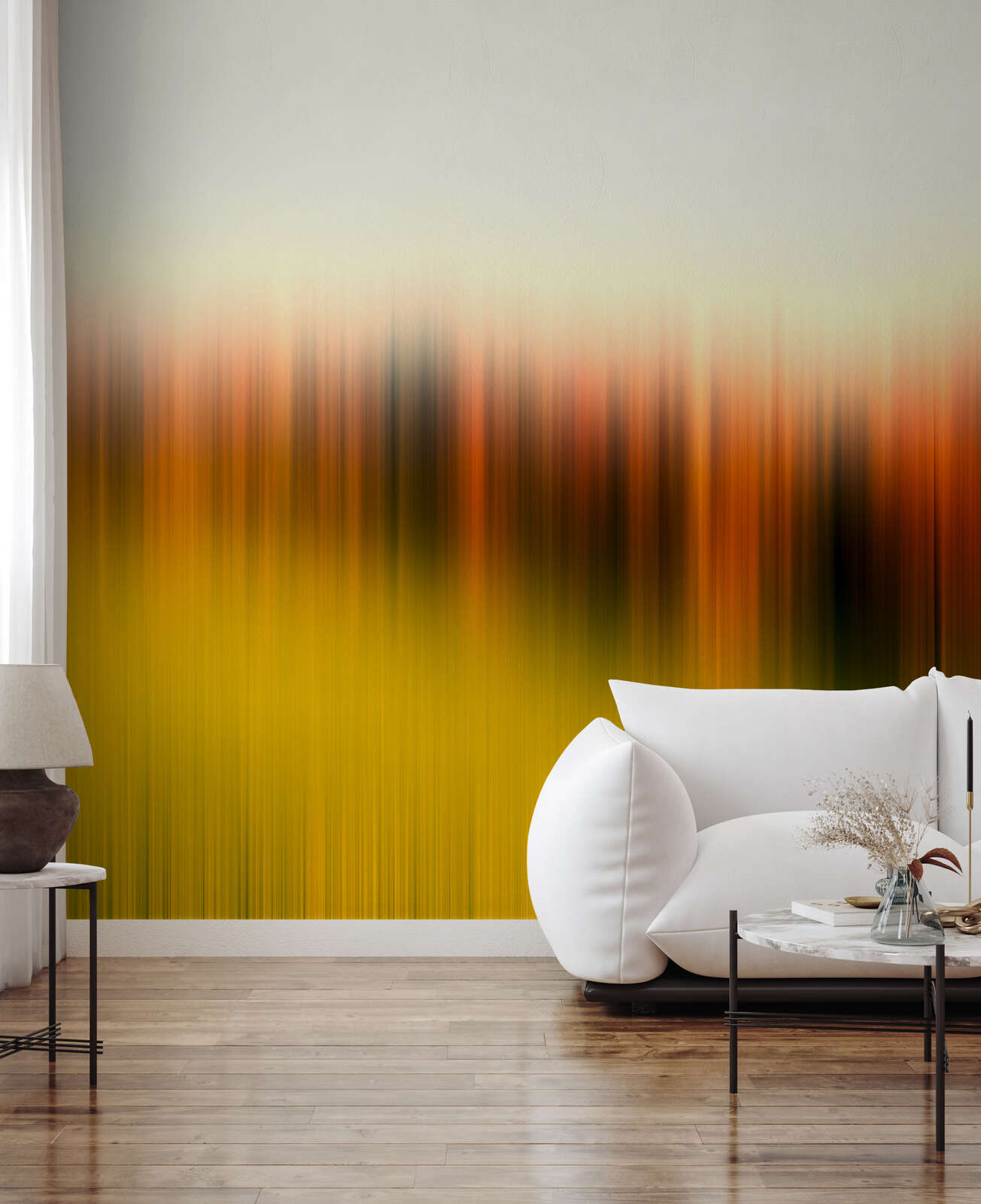 wandbild, abstract, orange, gelb, wohnzimmerwand