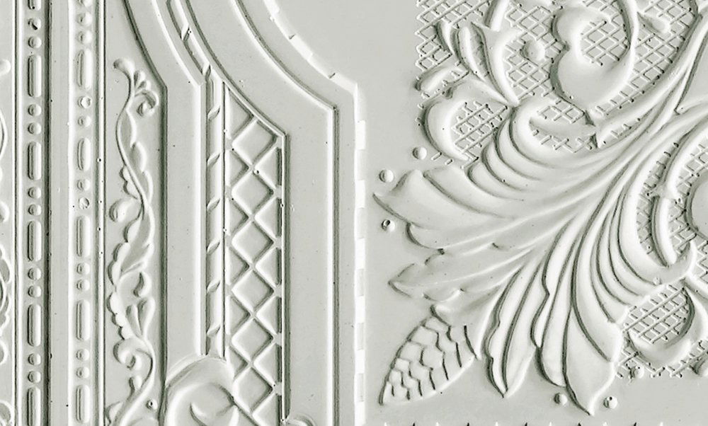             Fototapete Decke mit Strukurmuster – Grau
        