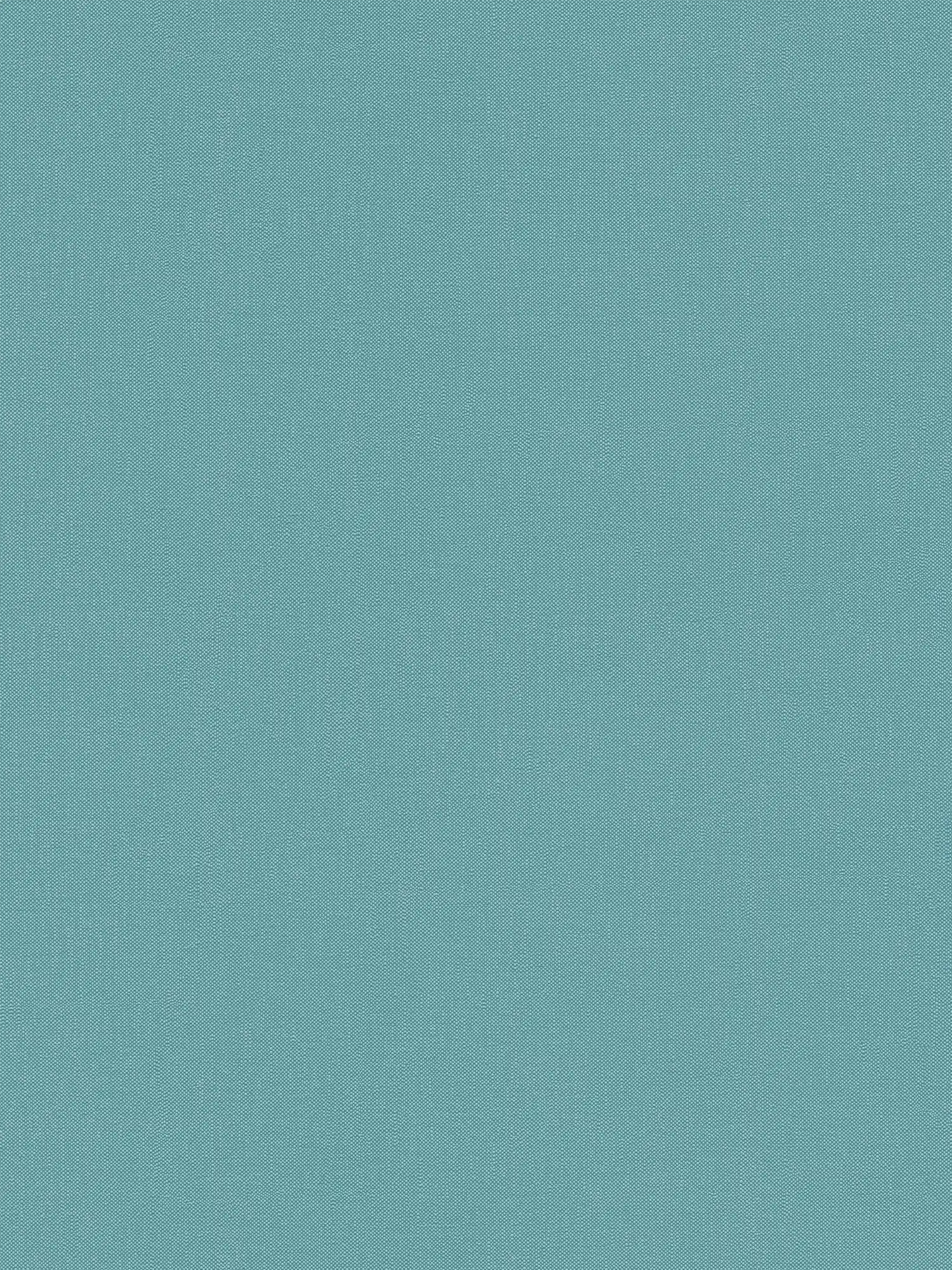         Uni Vliestapete mit feiner Textiltextur – Blau, Türkis
    