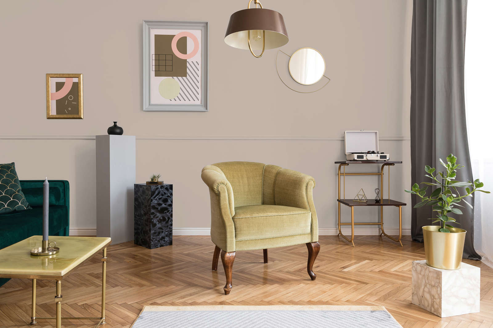             Premium Wandfarbe beruhigender Sand »Active Apricot« NW910 – 1 Liter
        