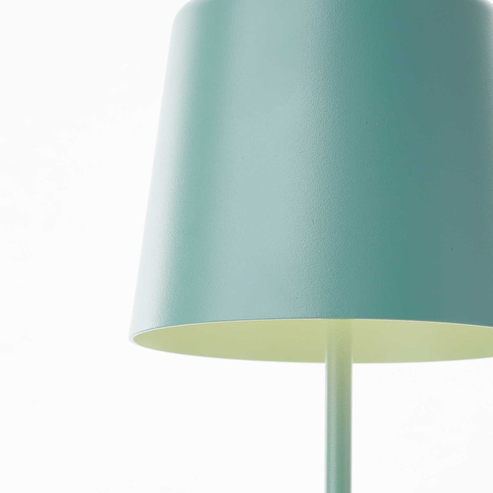 Schlichte Tischleuchte - Zeitloses Design für gemütliche Beleuchtung 10cm Durchm. x 37cm Höhe – Grün