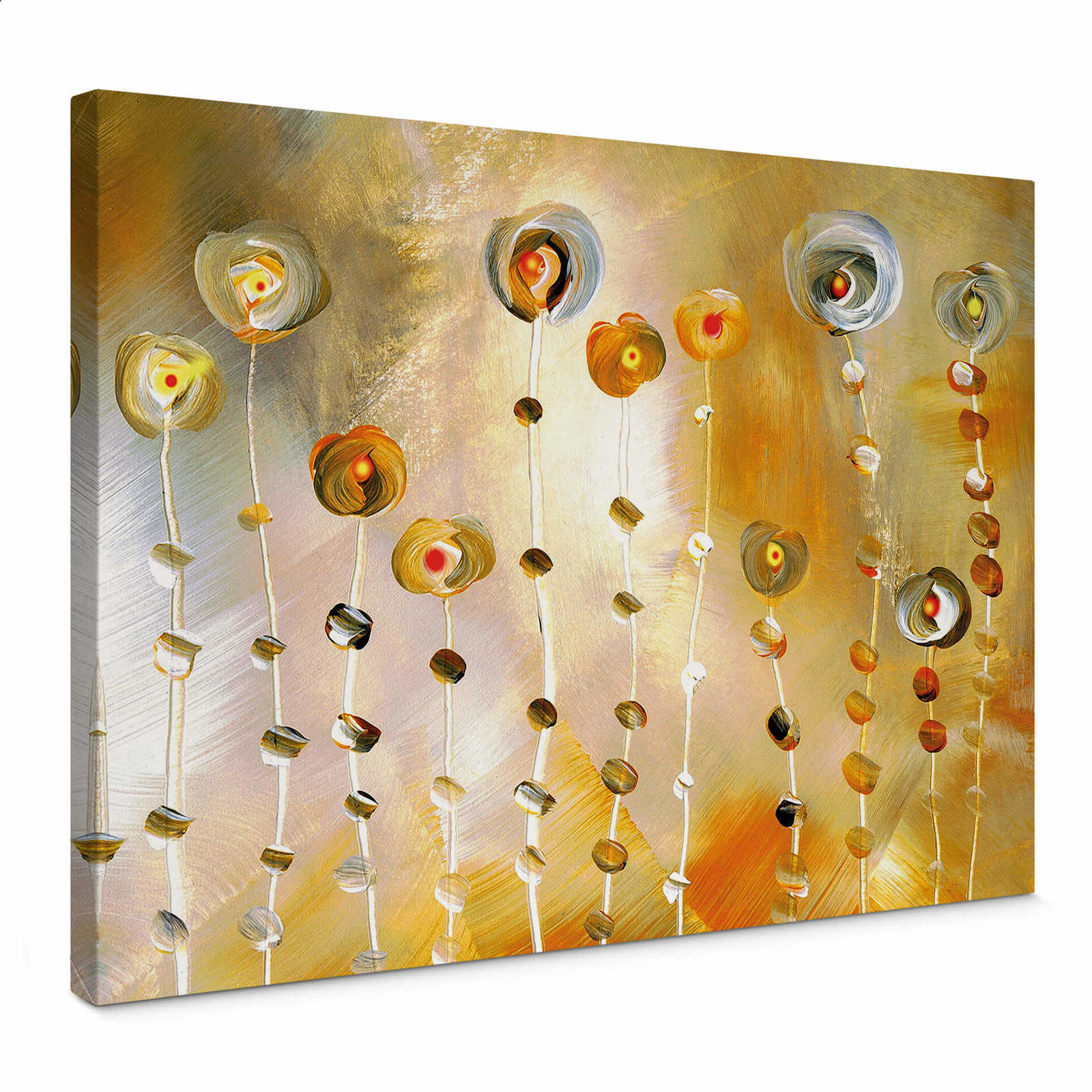         Toile "Œil d'or" de Niksic - 0,70 m x 0,50 m
    