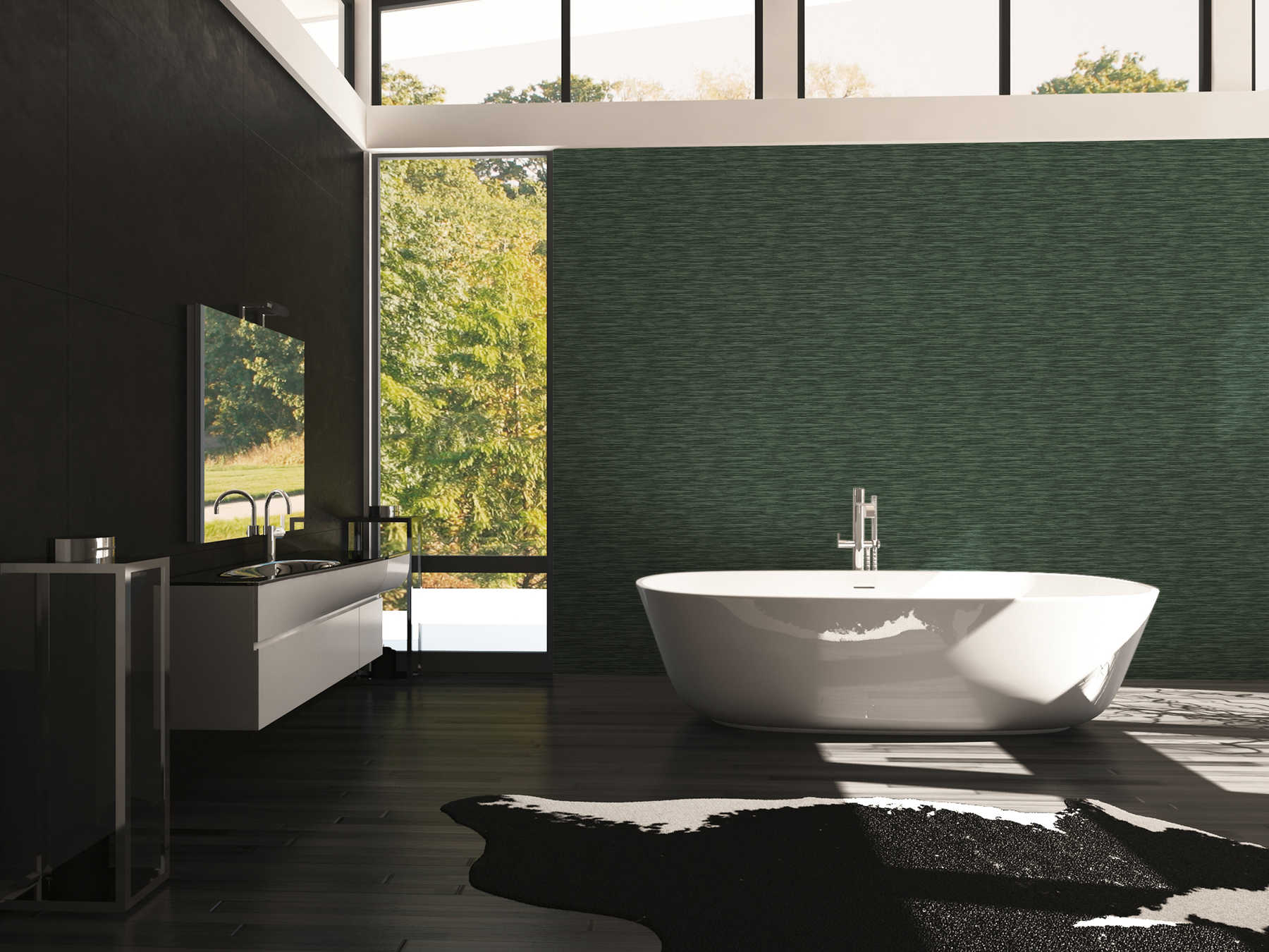 Melted pattern wallpaper - natural colour hatching | 3907375254