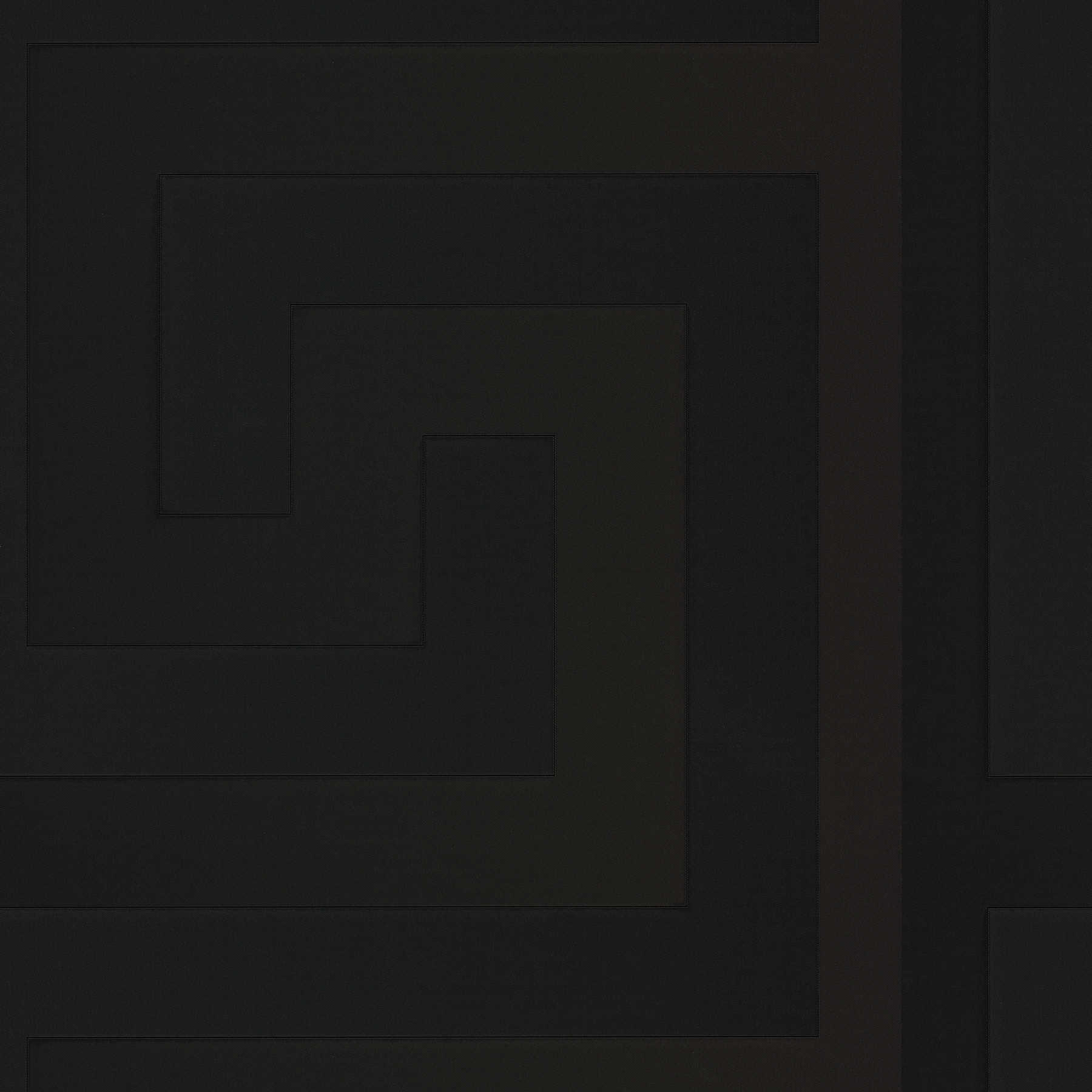         Designer behang VERSACE meander design - zwart
    