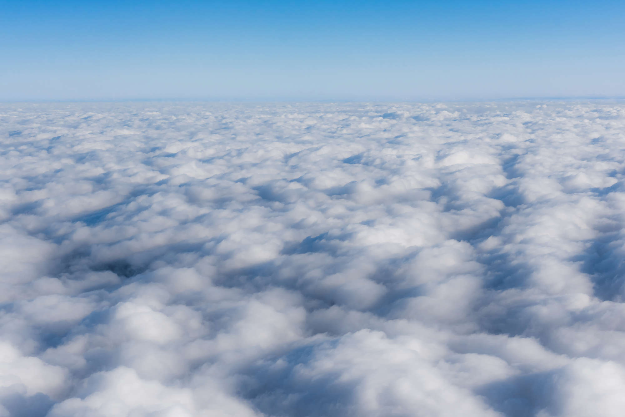 Wolken, Himmel, Wolkenmeer, Luftbild, Hochlage