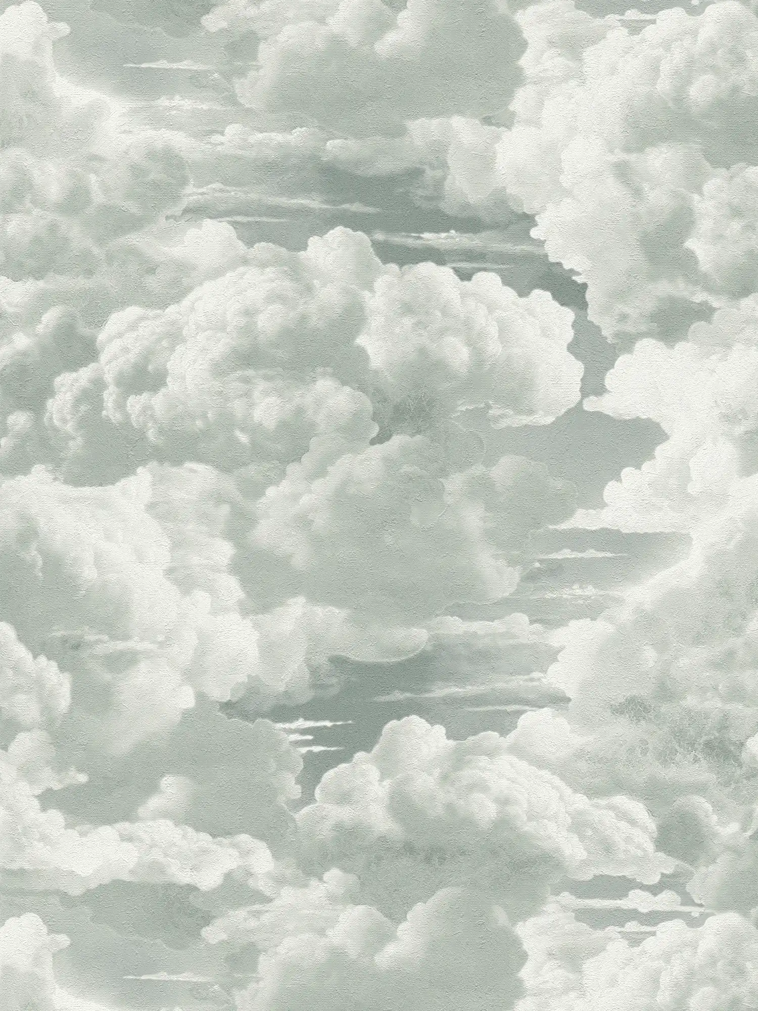 MICHALSKY Vliestapete mit Wolken in grauem Farbton – Weiß, Grau