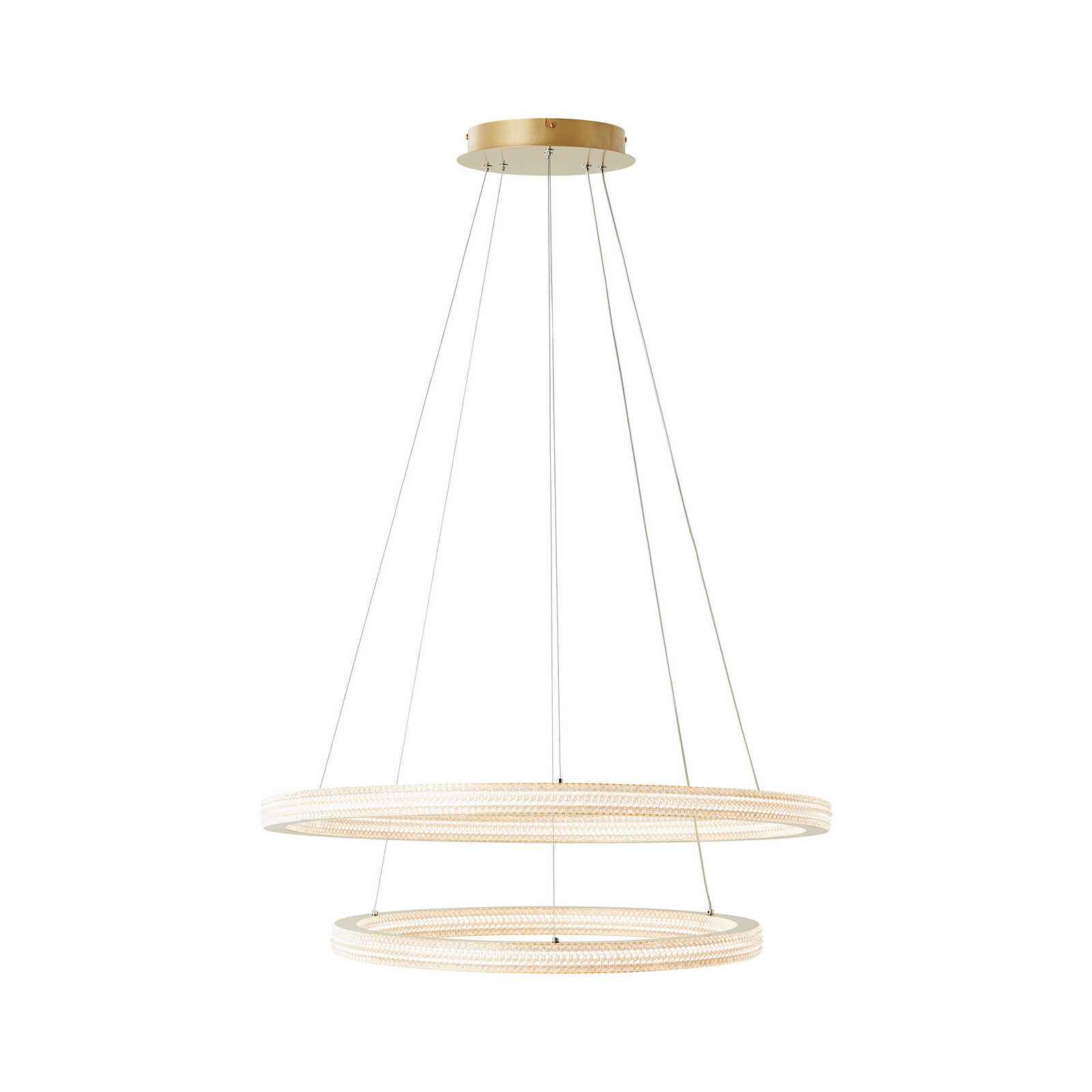         Metal pendant light - Darius - Gold
    