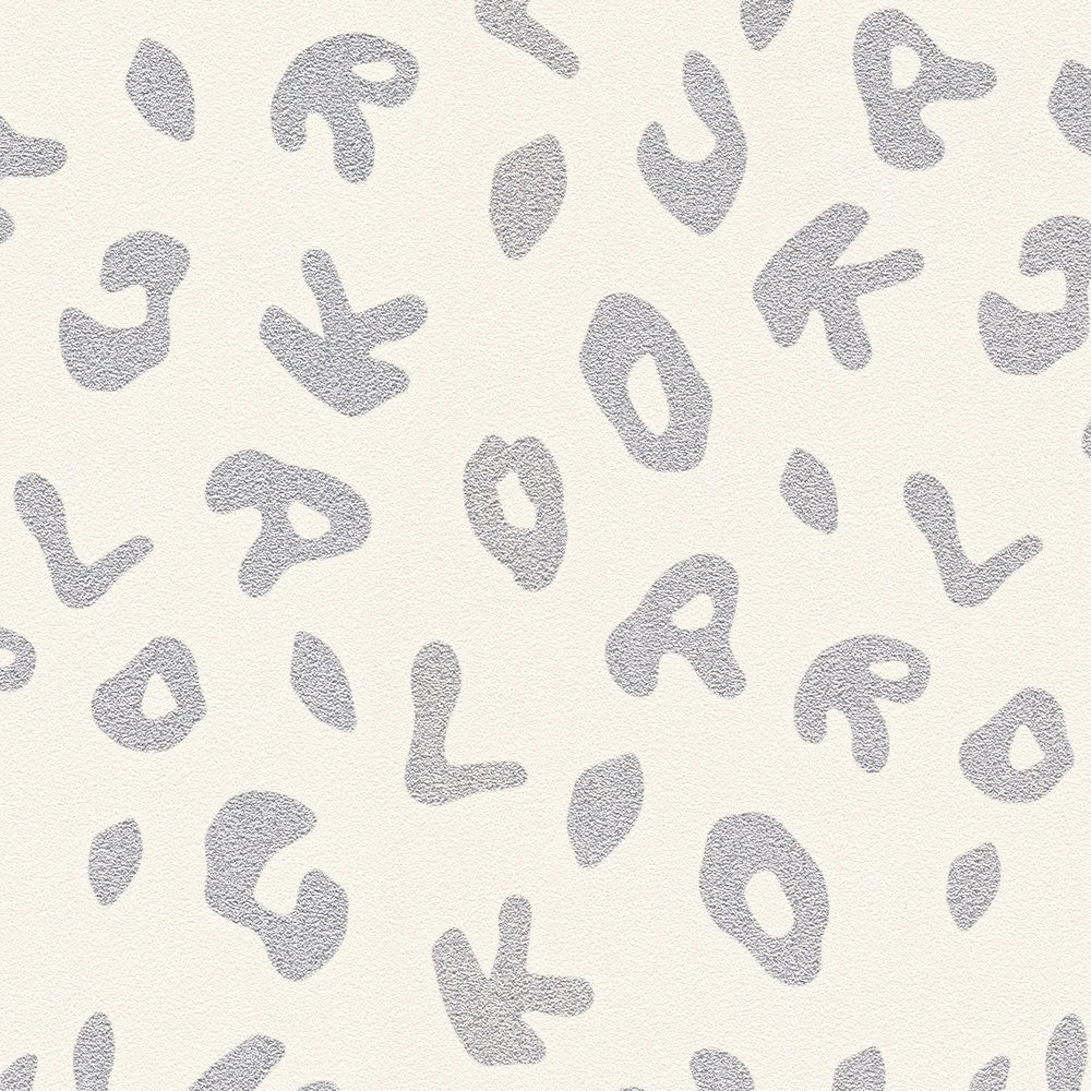             Karl LAGERFELD wallpaper gold leopard print style - metallic, white
        