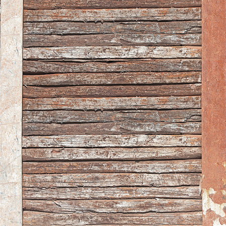 Holzplatten, Holz, Rost, Blech, Platten
