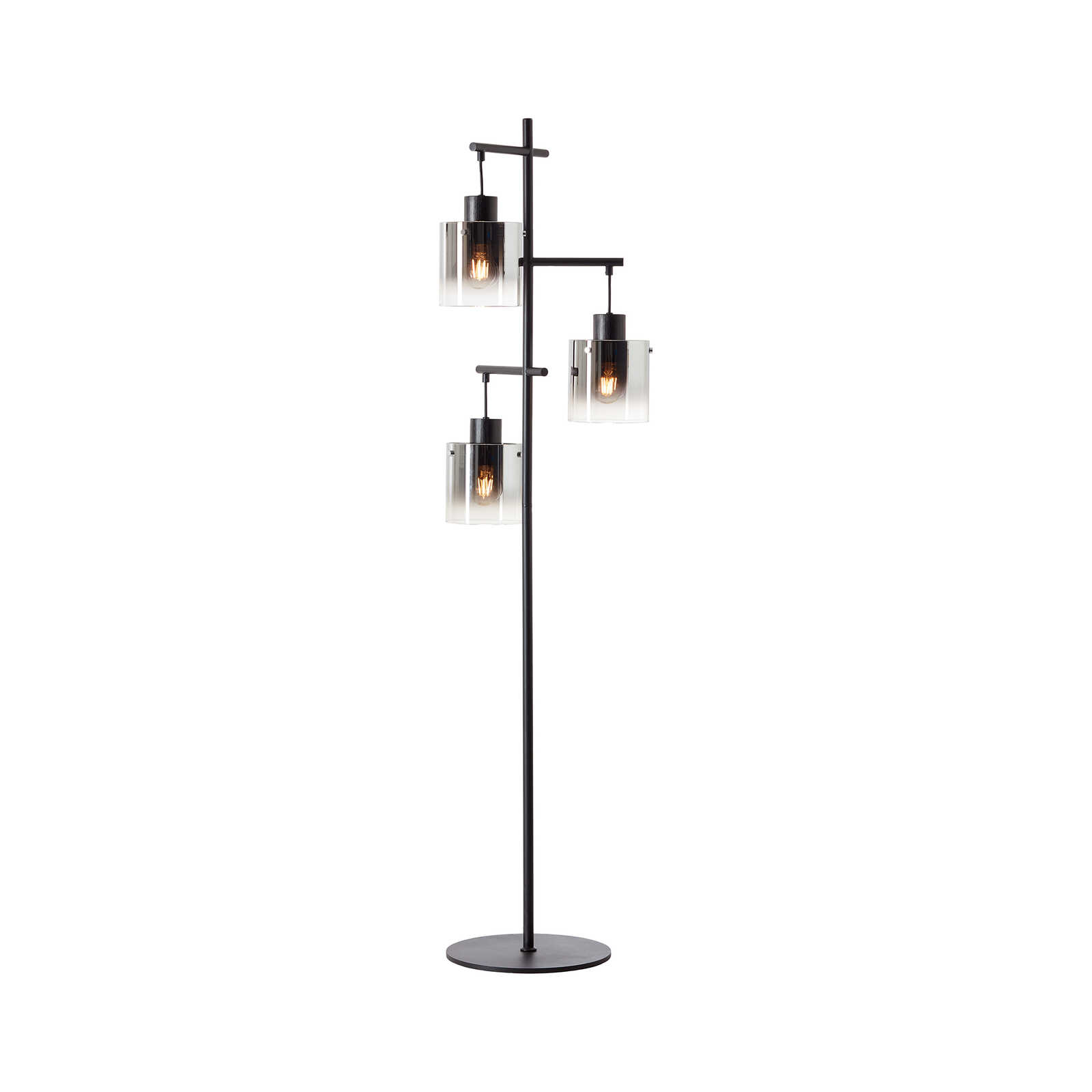         Glass floor lamp - Nick 2 - Grey
    