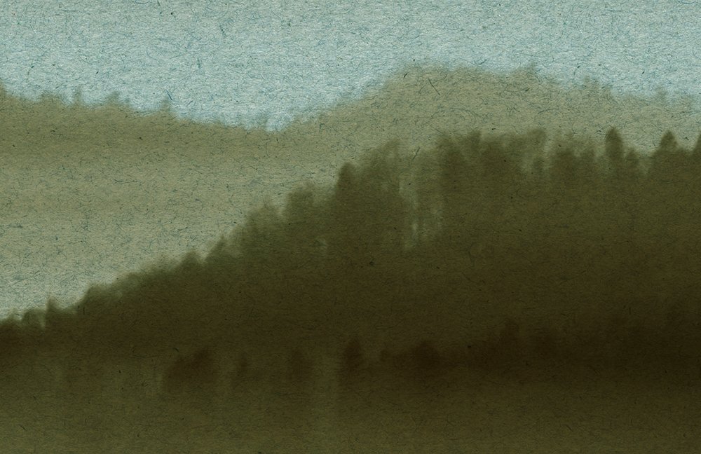 Forest View Panel Cardboard Structure - Mystic Forest Photo Wallpaper Panel | DD113709