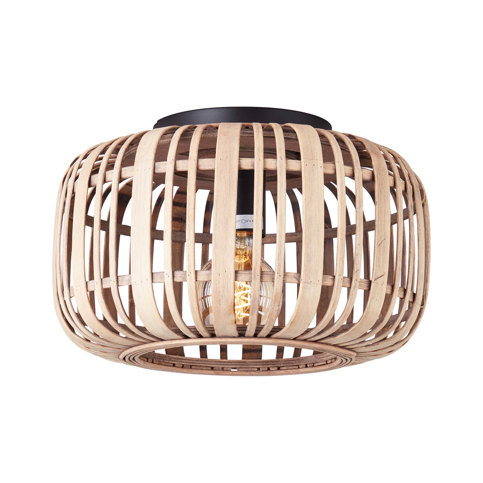         Bamboo ceiling light - Willi 4 - Brown
    