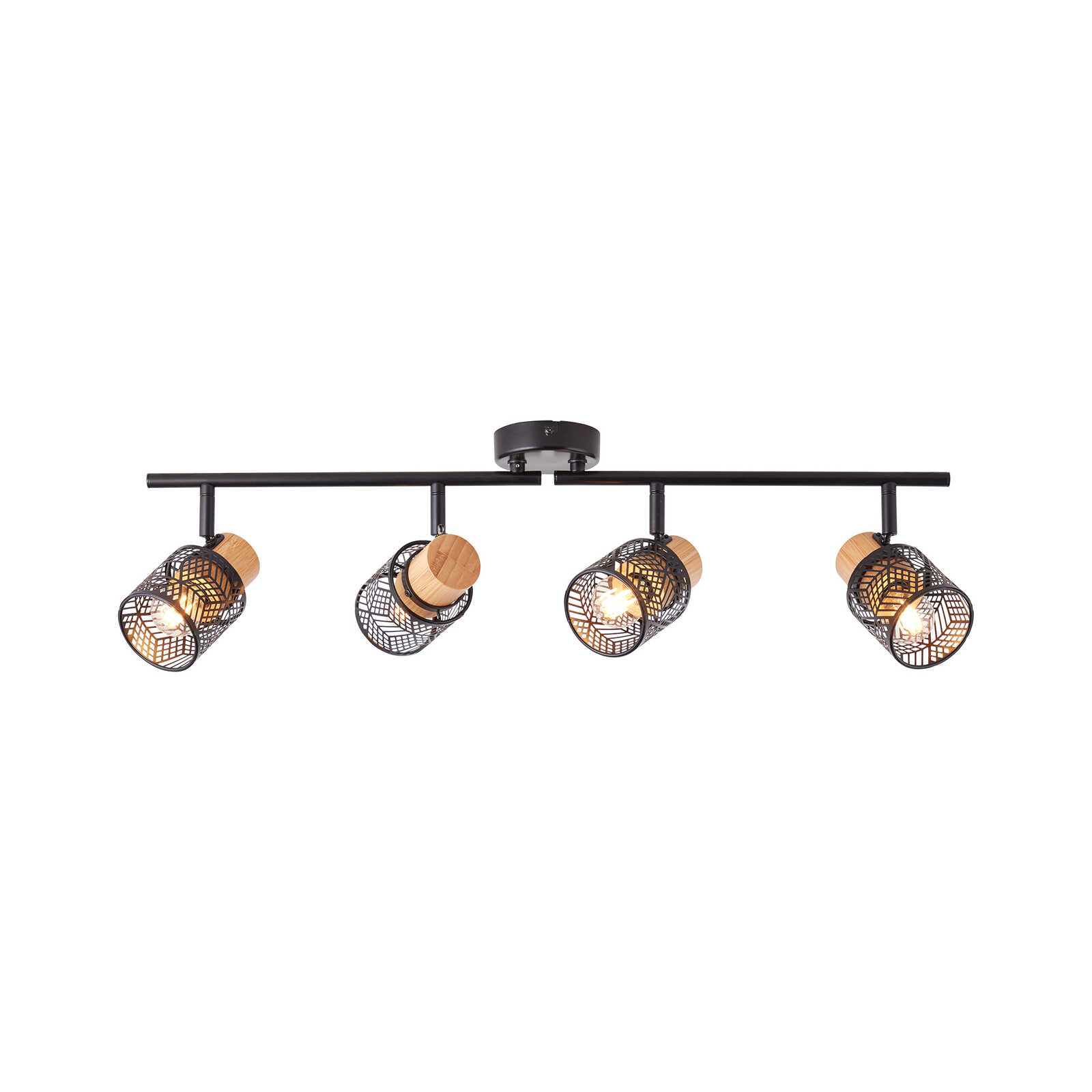         Bamboo spotlight tube - Moritz 2 - Brown
    