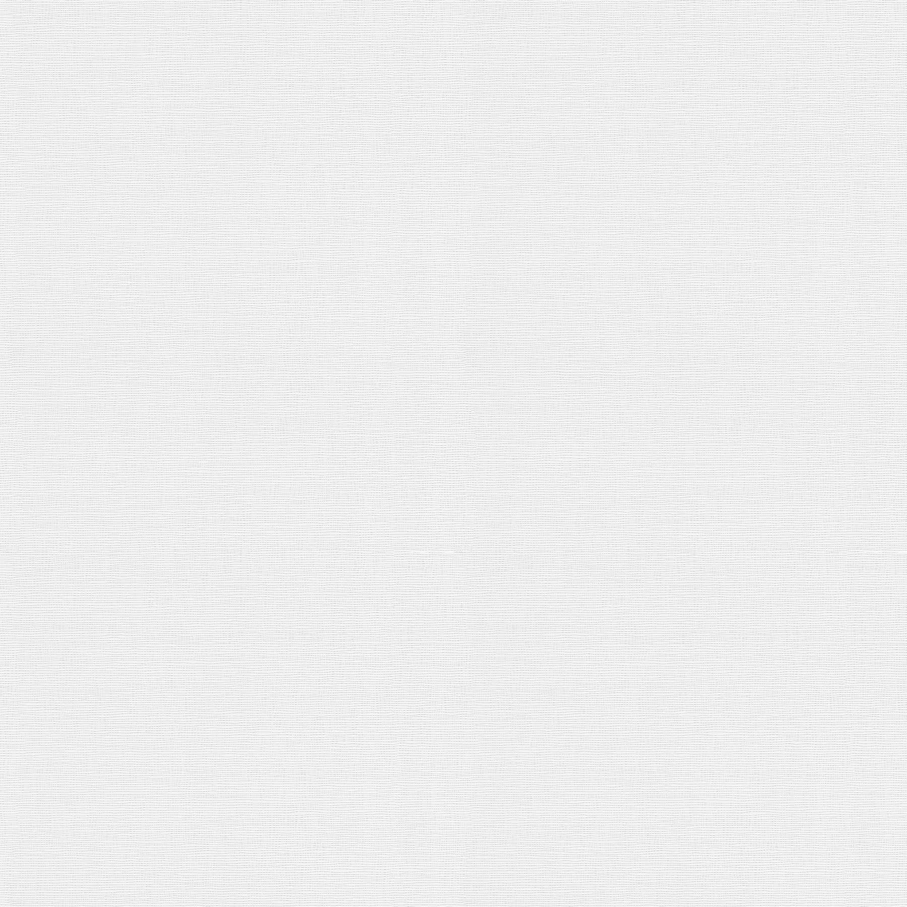         Tapete mit textilem Strukturmuster und Gewebeoptik – Weiß
    