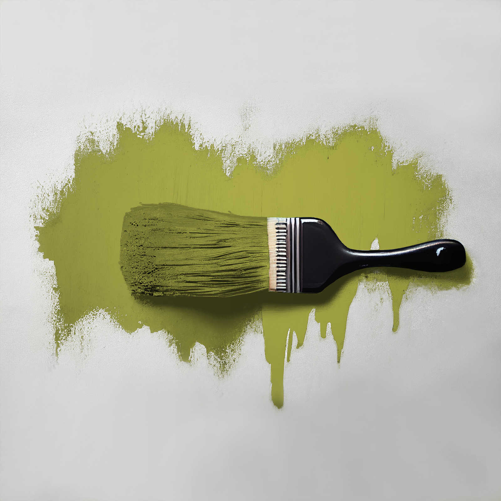 Pinsel, Malerei, Grün, Farbauftrag, Kunstwerk