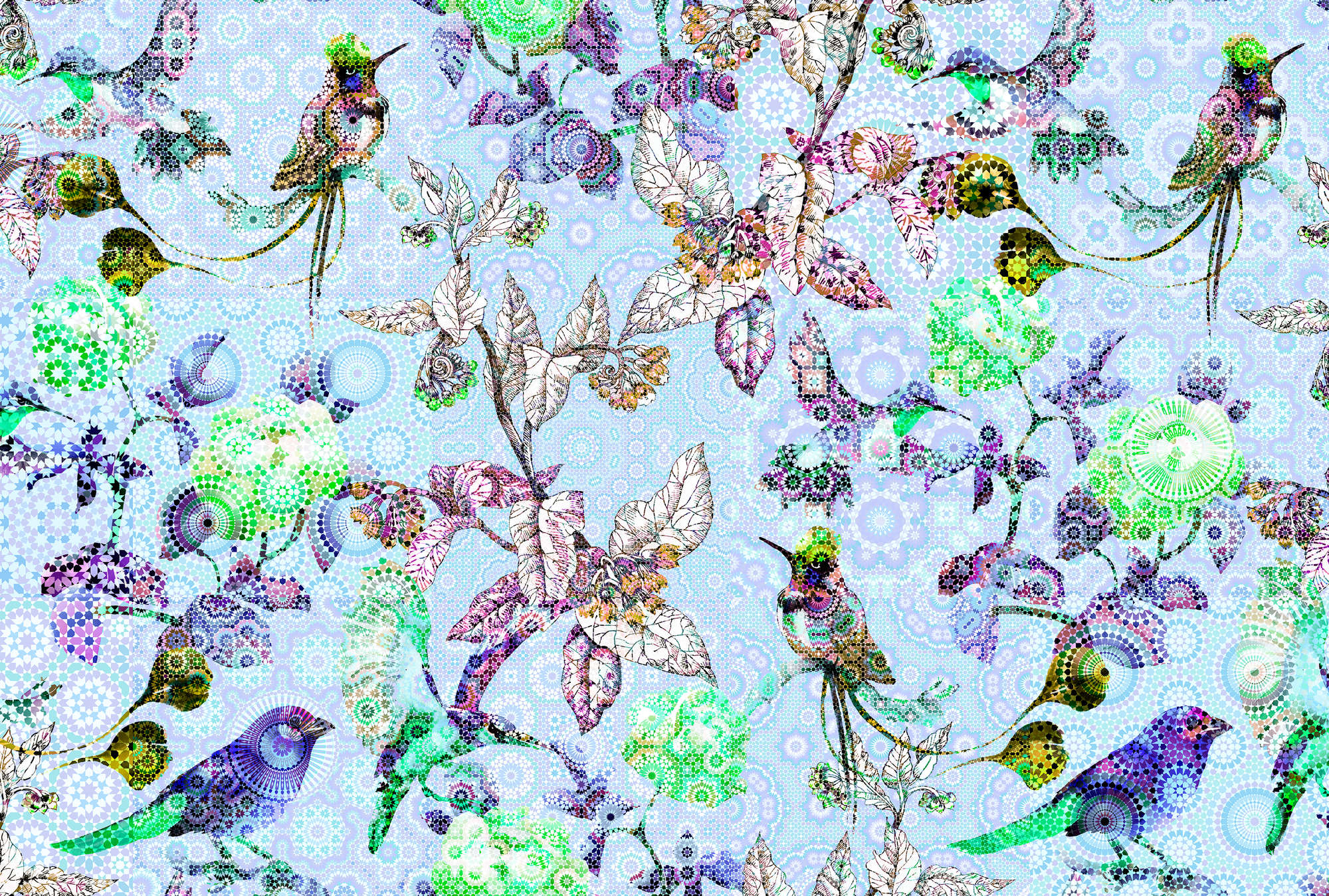 Muster, Kunst, Florales Design, Grafiken, Collage