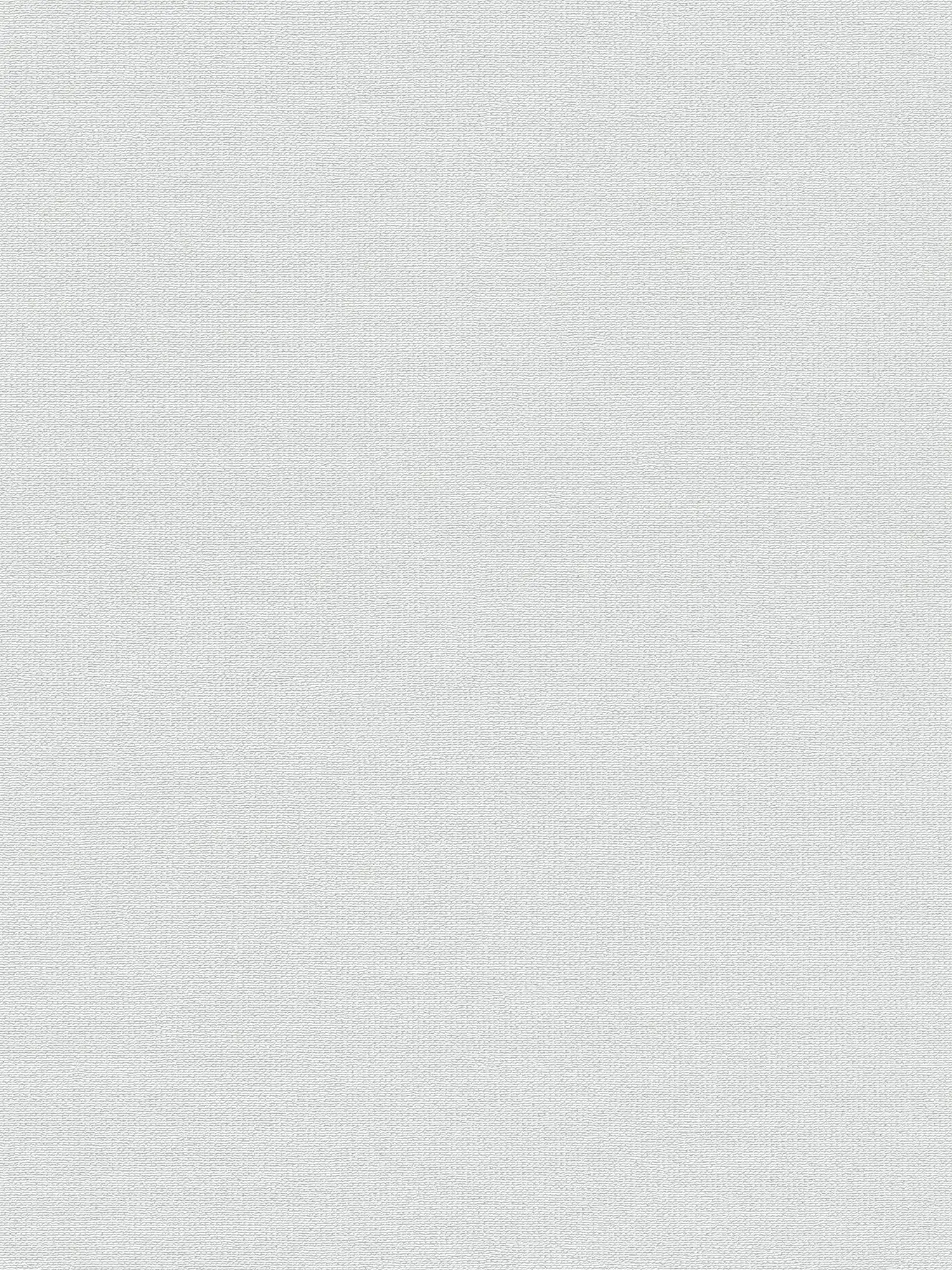 Vliestapete in Scandinavian Look & Leinen Struktur – Hellgrau