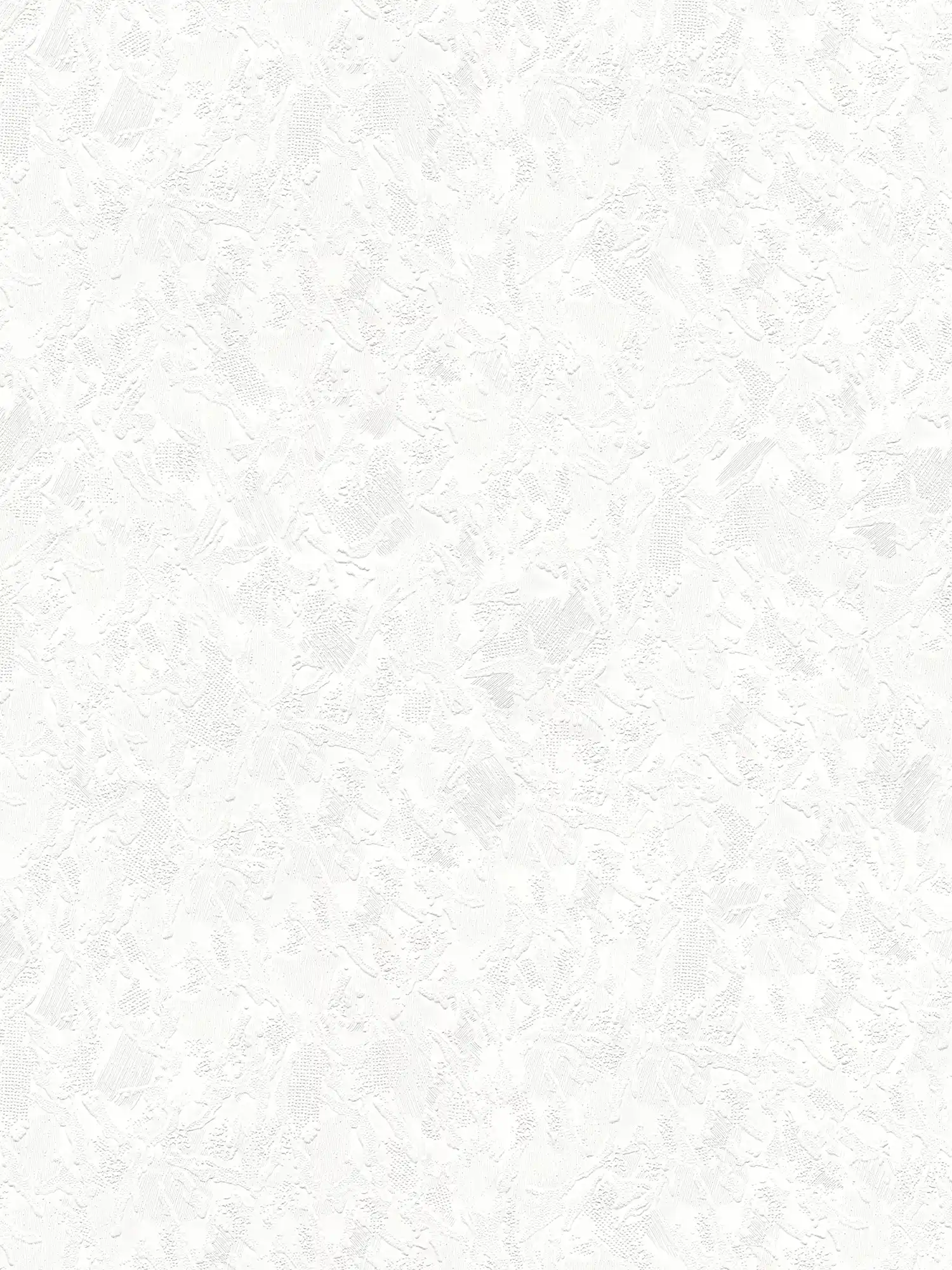         papier peint en papier imitation plâtre avec surface texturée trompeuse - blanc
    