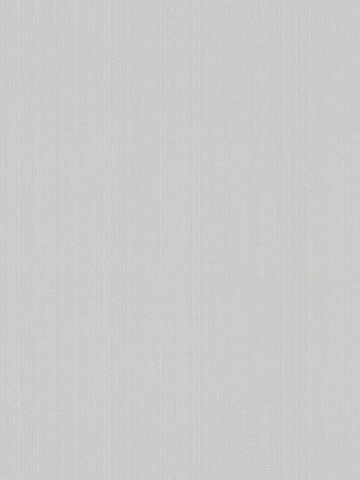 Hellgraue Vliestapete mit Strukurmuster, einfarbig & seidenmatt