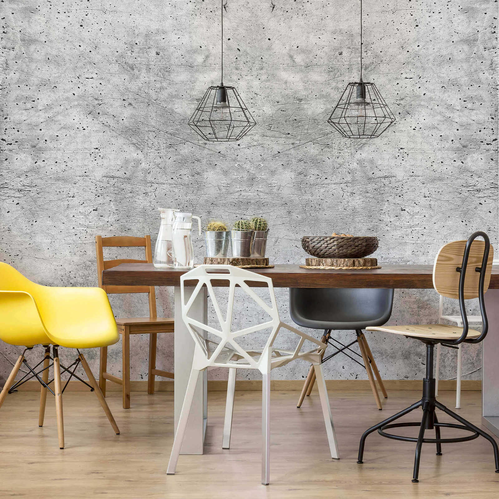 Fototapete Betonoptik mit Strukturdesign im Used Look